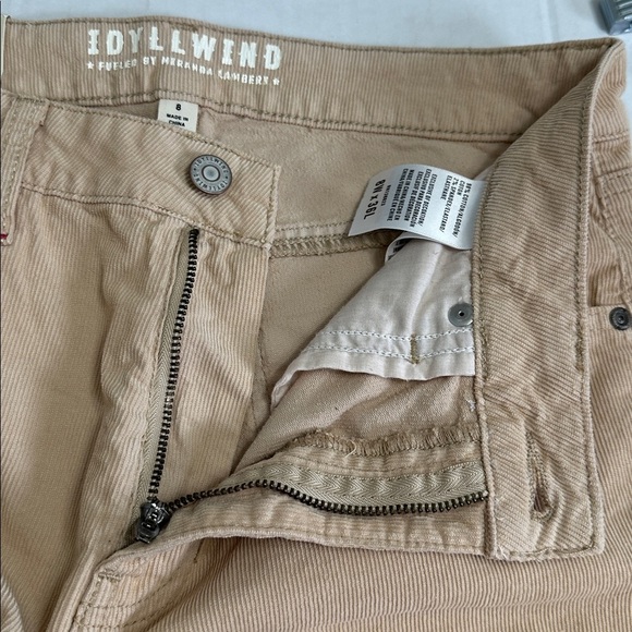 Idyllwind Sand Corduroy High Rise Flare Pants Womens 8 Western Rodeo Country NWT - Picture 5 of 12